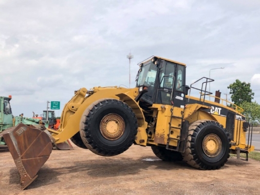 ขายรถตักล้อยาง CAT 980G รถนอกนำเข้าเองจากญี่ปุ่น สภาพสวยพร้อมใช้ มีVDOการทำงานครับ ขายรถตักล้อยาง CAT 980G รถนอกนำเข้าเองจากญี่ปุ่น สภาพสวยพร้อมใช้ มีVDOการทำงานครับ