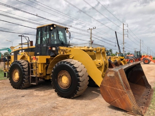 ขายรถตักล้อยาง CAT 980G รถนอกนำเข้าเองจากญี่ปุ่น สภาพสวยพร้อมใช้ มีVDOการทำงานครับ ขายรถตักล้อยาง CAT 980G รถนอกนำเข้าเองจากญี่ปุ่น สภาพสวยพร้อมใช้ มีVDOการทำงานครับ