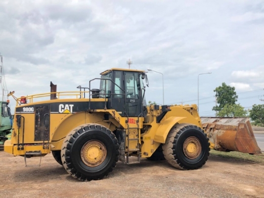 ขายรถตักล้อยาง CAT 980G รถนอกนำเข้าเองจากญี่ปุ่น สภาพสวยพร้อมใช้ มีVDOการทำงานครับ ขายรถตักล้อยาง CAT 980G รถนอกนำเข้าเองจากญี่ปุ่น สภาพสวยพร้อมใช้ มีVDOการทำงานครับ