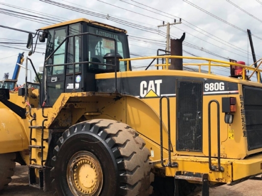 ขายรถตักล้อยาง CAT 980G รถนอกนำเข้าเองจากญี่ปุ่น สภาพสวยพร้อมใช้ มีVDOการทำงานครับ ขายรถตักล้อยาง CAT 980G รถนอกนำเข้าเองจากญี่ปุ่น สภาพสวยพร้อมใช้ มีVDOการทำงานครับ