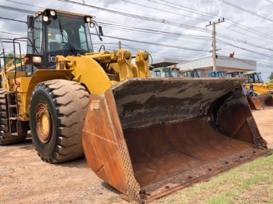 ขายรถตักล้อยาง CAT 980G รถนอกนำเข้าเองจากญี่ปุ่น สภาพสวยพร้อมใช้ มีVDOการทำงานครับ ขายรถตักล้อยาง CAT 980G รถนอกนำเข้าเองจากญี่ปุ่น สภาพสวยพร้อมใช้ มีVDOการทำงานครับ