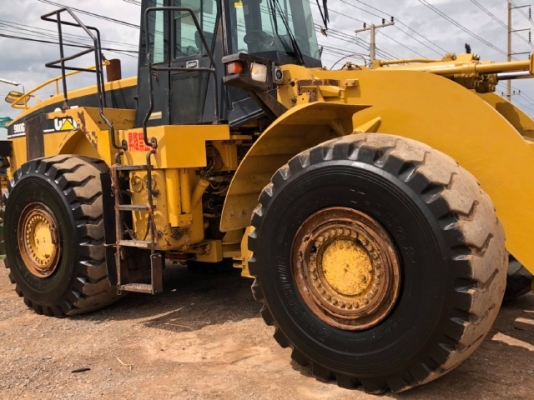 ขายรถตักล้อยาง CAT 980G รถนอกนำเข้าเองจากญี่ปุ่น สภาพสวยพร้อมใช้ มีVDOการทำงานครับ ขายรถตักล้อยาง CAT 980G รถนอกนำเข้าเองจากญี่ปุ่น สภาพสวยพร้อมใช้ มีVDOการทำงานครับ