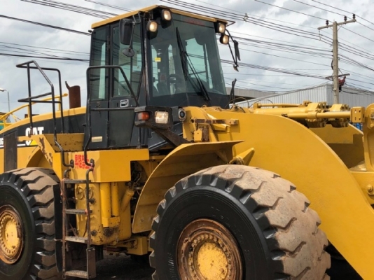 ขายรถตักล้อยาง CAT 980G รถนอกนำเข้าเองจากญี่ปุ่น สภาพสวยพร้อมใช้ มีVDOการทำงานครับ ขายรถตักล้อยาง CAT 980G รถนอกนำเข้าเองจากญี่ปุ่น สภาพสวยพร้อมใช้ มีVDOการทำงานครับ