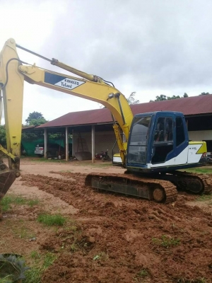 ขายรถขุดแบ็คโค SK120-3มาร์คทรี ไฟฟ้าครบ เอกสารใบอินวอยซ์ สภาพพร้อมใช้ เครื่องเดิม