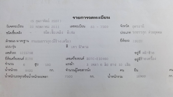 ขาย รถ 10 ล้อ หัวยาว 2 เพลา ช่วงล่าง FUSO เครื่อง+เกียร์ HO7C 185 แรงม้า สโลว์กลาง คานหน้าใหญ่ พวงมาลัยพาวเวอร์ คัสซีสวย ทะเบียนเต็มพร้อมโอน ขาย รถ 10 ล้อ หัวยาว 2 เพลา ช่วงล่าง FUSO เครื่อง+เกียร์ HO7C 185 แรงม้า สโลว์กลาง คานหน้าใหญ่ พวงมาลัยพาวเวอร์ คัสซีสวย ทะเบียนเต็มพร้อมโอน