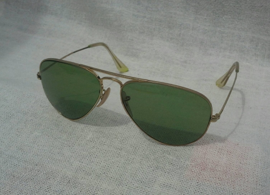 ที่สุดแห่งแว่นตา &#039;เรย์ - แบน แสนสะท้าน&#039; โกลด์ฟิลด์ 12 K ยุค &#039;50s ตัวลึก ! น่าเล่น ! โ