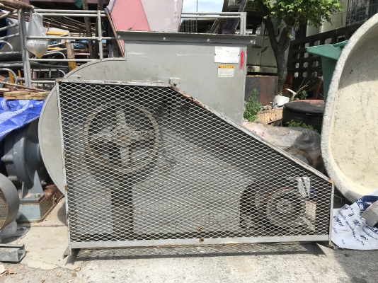 ขายโบลเวอร์ดูด-เป่าอากาศ Teral 5HP. 380V สภาพดี หมุนนิ่มเดิมๆ ใส่สายพานใหม่ใช้งานได้เลย พร้อมใช้งาน