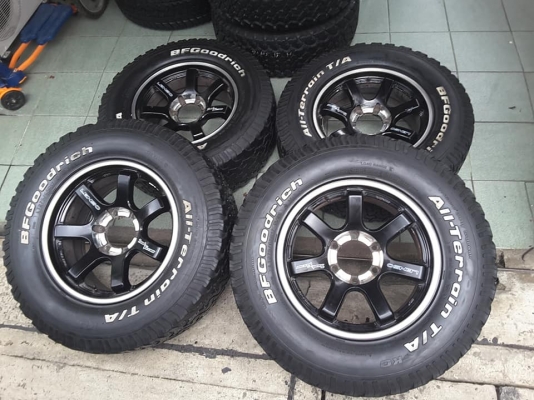 Lenso RT7 + BF KO1 USA. 265/70/16 ปี12 สวยๆ 1ชุด