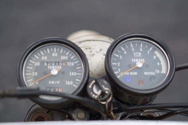 ร้าน วุฒิ นนบุรี ขาย YAMAHA DT125C 1978 รถสวยสีเดิมดรงงานทะเบียนโอน