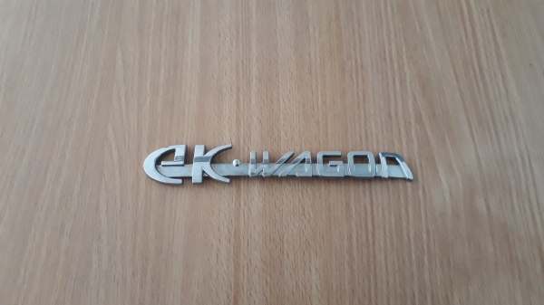 เพลทโลโก้ GK WAGON ติดท้ายรถ จากญี่ปุ่น