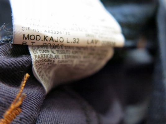 DIESEL KAJO 8BM MADE IN ITALY วัดจริงเอว 36 DIESEL KAJO 8BM MADE IN ITALY วัดจริงเอว 36