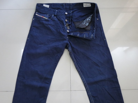 DIESEL BRADDOM  3D 8QU  MADE IN MOROCCO วัดจริงเอว 36