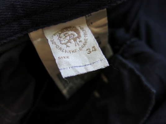 DIESEL BRADDOM  3D 8QU  MADE IN MOROCCO วัดจริงเอว 36