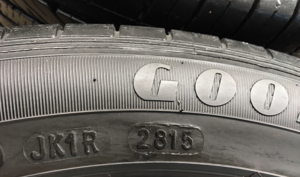 ยาง 195-50-16 GoodYear ปี 15 ยาง 195-50-16 GoodYear ปี 15