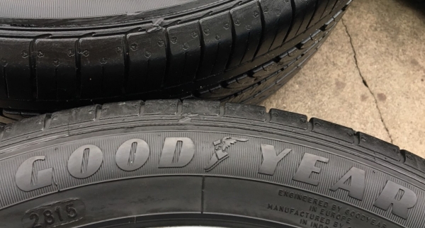 ยาง 195-50-16 GoodYear ปี 15 ยาง 195-50-16 GoodYear ปี 15