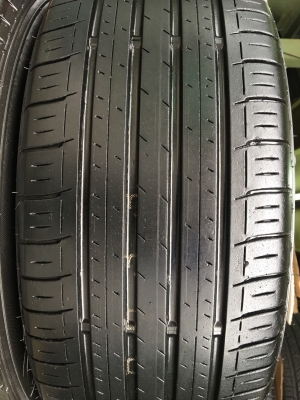 ล้อแม็ก Honda Civic FC ขอบ16 พร้อมยาง Dunlop 215-55-16 ปี 16 สภาพสวย