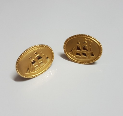 แว่น RayBan เข็มกลัดชุบทอง 10K กล่องประดับมุก