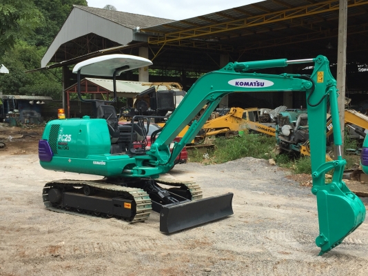 ขายรถขุด KOMATSU PC25-1(รุ่น7) รถ3,XXXชั่วโมง นอกแท้ ฟรีจัดส่งทั่วไทย