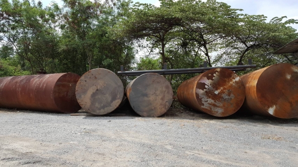 ถังเหล็กใต้ดินขนาด 26000 ลิตรสภาพสวยๆ