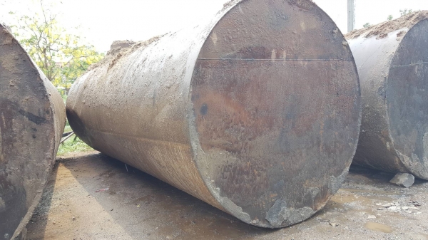 ถังเหล็กใต้ดินขนาด 26000 ลิตรสภาพสวยๆ