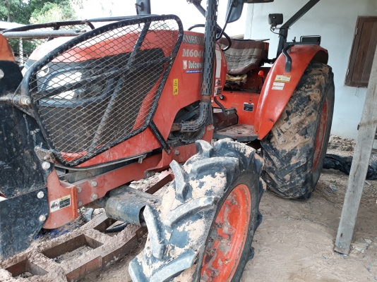 ขายรถไถ m6040suปี54 ใบมีดผาลพรวนพร้อมใช่งานครับ