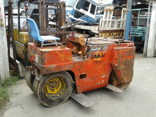 ขาย รถบด sakai ล้อเหล็ก พร้อมใช้