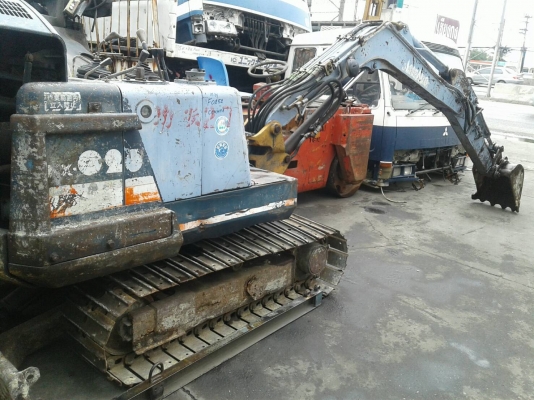 ขาย รถขุด kubota kx 26 แทรคเหล็ก มีไลน์หัวเจาะ