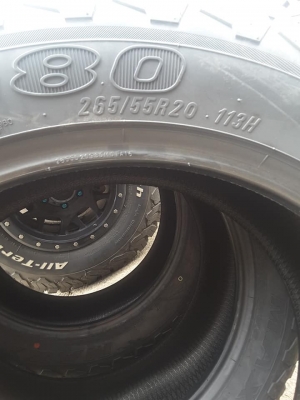 ยางใหม่ Maxxis AT980 ขนาด 265-55-20 ปี18 ยางใหม่ Maxxis AT980 ขนาด 265-55-20 ปี18
