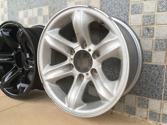 ขายล้อเล็บเหยี่ยว 1วง  ENKEI ISUZU  ขอบ16 6รู  ไม่คด ไม่ดุ้ง ไม่ร้าวครับ ม ส่งทั่วไทย