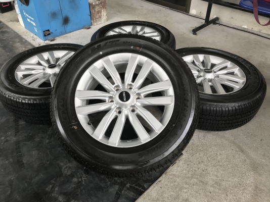 ล้อ มิว x ขอบ 18 พร้อมยางป้ายแดงปี18