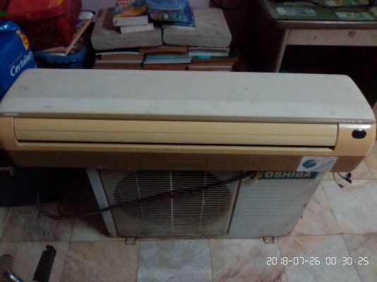 ขายแอร์โตชิบาราคา 3000 บาท ใช้งานได้