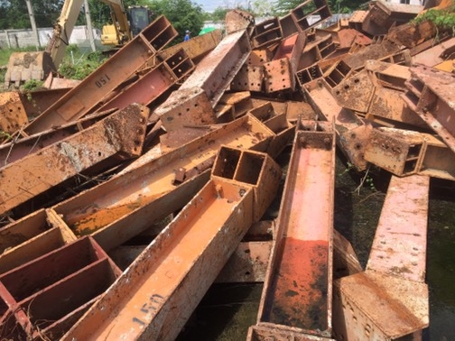 ขายขาเหล็กคำยันปากบ่อ