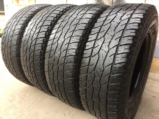 ยาง MAXXIS 265-70-16 ปี 16 1 14 1 13 1 ครบชุด 4 เส้น 2500 ไม่บวมดอกยางเหลือเยอะเอาไปวิ่งกันใด้อีกยาว