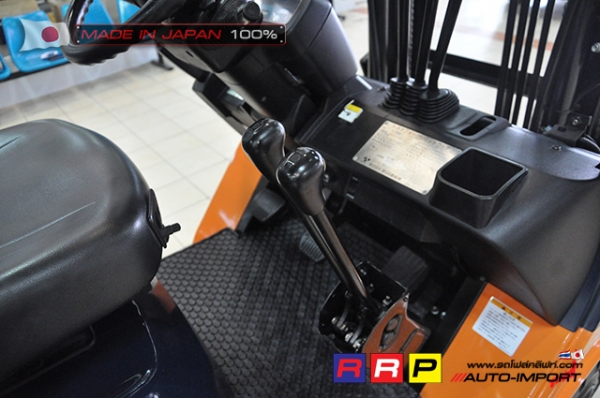 ขายรถโฟล์คลิฟท์มือสอง TOYOTA รุ่น 7FGL15-26012 นำเข้าจากประเทศญี่ปุ่น 100\% ไม่เคยใช้งานในไทย