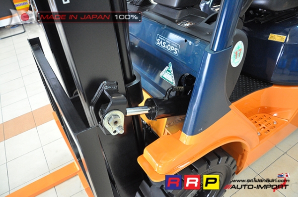 ขายรถโฟล์คลิฟท์มือสอง TOYOTA รุ่น 7FGL15-26012 นำเข้าจากประเทศญี่ปุ่น 100\% ไม่เคยใช้งานในไทย