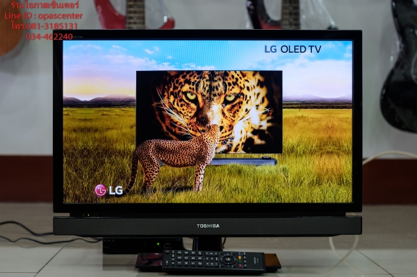 LED TV Toshiba 23 นิ้ว รุ่น 23PB200T มือสอง สภาพใหม่ มีรีโมท