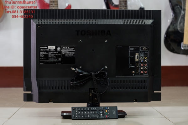 LED TV Toshiba 23 นิ้ว รุ่น 23PB200T มือสอง สภาพใหม่ มีรีโมท