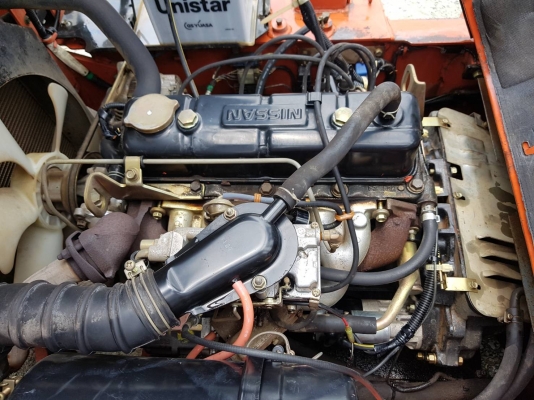 โฟล์คลิฟท์ Nissan ยก 2 ตัน เสายกสูง 4.5 เมตร เกียร์ออโต้ โฟล์คลิฟท์ Nissan ยก 2 ตัน เสายกสูง 4.5 เมตร เกียร์ออโต้