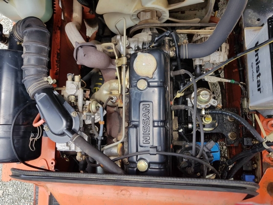 โฟล์คลิฟท์ Nissan ยก 2 ตัน เสายกสูง 4.5 เมตร เกียร์ออโต้ โฟล์คลิฟท์ Nissan ยก 2 ตัน เสายกสูง 4.5 เมตร เกียร์ออโต้