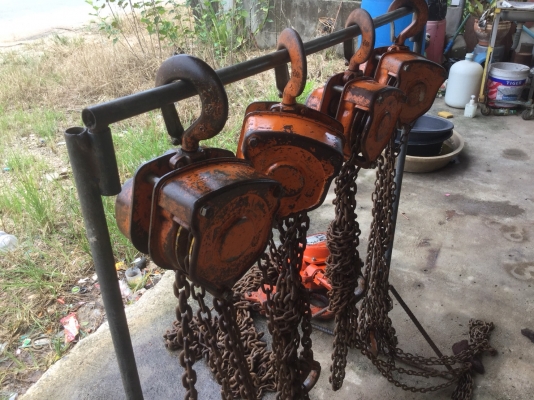 ขายรอกญี่ปุ่นมือ2 ยี่ห้อ VITAL รับน้ำหนัก 1.5 ตัน  ราคาตัวละ 3,800 บาท