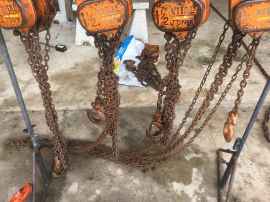 ขายรอกญี่ปุ่นมือ2 ยี่ห้อ VITAL รับน้ำหนัก 3 ตัน ขายรอกญี่ปุ่นมือ2 ยี่ห้อ VITAL รับน้ำหนัก 3 ตัน