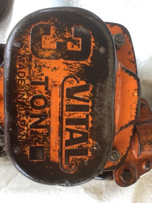 ขายรอกญี่ปุ่นมือ2 ยี่ห้อ VITAL รับน้ำหนัก 3 ตัน ขายรอกญี่ปุ่นมือ2 ยี่ห้อ VITAL รับน้ำหนัก 3 ตัน