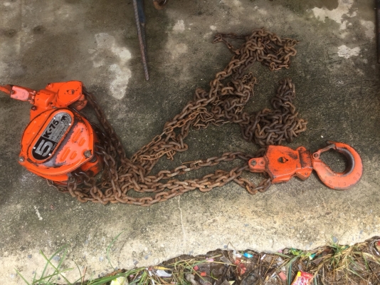 ขายรอกญี่ปุ่นมือ2 ยี่ห้อ ช้าง รับน้ำหนัก 5 ตัน