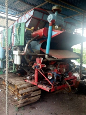 ขายรถเกี่ยวข้าว ต้นหว้าเครื่องISUZU 195เทอร์โบว์ ช่วงล่าง10ปั๊ม22 เช็คระบบลงงานได้ อุ้ม2.5ตัน