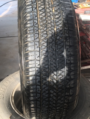 ขายยางเดิม Pajero รถใช้น้อย