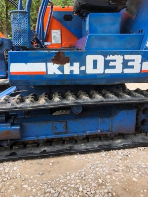ขายด่วน 270,000 บาท แบคโฮเล็ก คูโบต้าKH-033 เครื่องยนต์ดีเซล 4 สูบ ปั๊มนิ้ว ปั๊มแรงทำงานเร็ว ไม่มีโหลด รถนำเข้าญี่ปุ่น ไม่เคยใช้งานในไทยมาก่อน