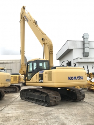 ขายด่วน!! Komatsu PC200-7 บูมยาวSLF สภาพสวยค่ะ