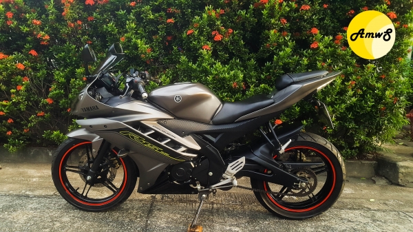 YAMAHA R15 สีเทา พร้อมใช้งาน เอกสารชุดโอนครบ วิ่งน้อย  รถขับสนุก (ตามสภาพ)