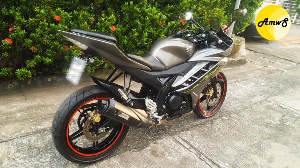 YAMAHA R15 สีเทา พร้อมใช้งาน เอกสารชุดโอนครบ วิ่งน้อย  รถขับสนุก (ตามสภาพ)
