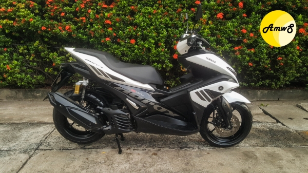 YAMAHA AEROX พร้อมใช้งาน วิ่งน้อย เอกสารชุดโอนครบ  รถดี เครื่องดี ช่วงล่างเยี่ยม พร้อมใช้งาน